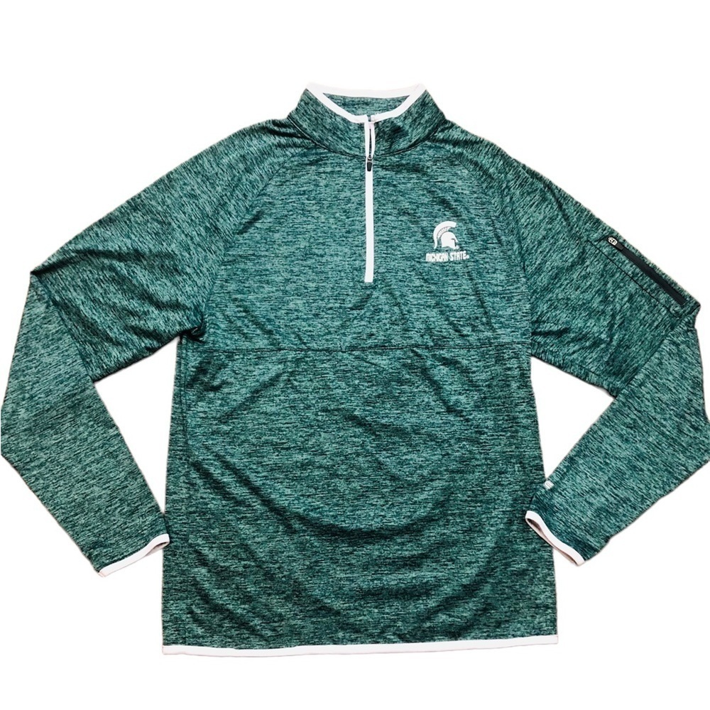 Michigan State Spartans 1/4 Zip Pullover